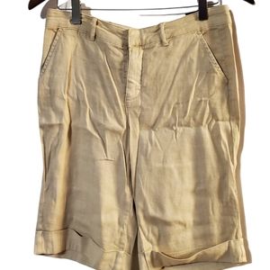 NWT NYDJ Bermuda Linen Shorts, size 2